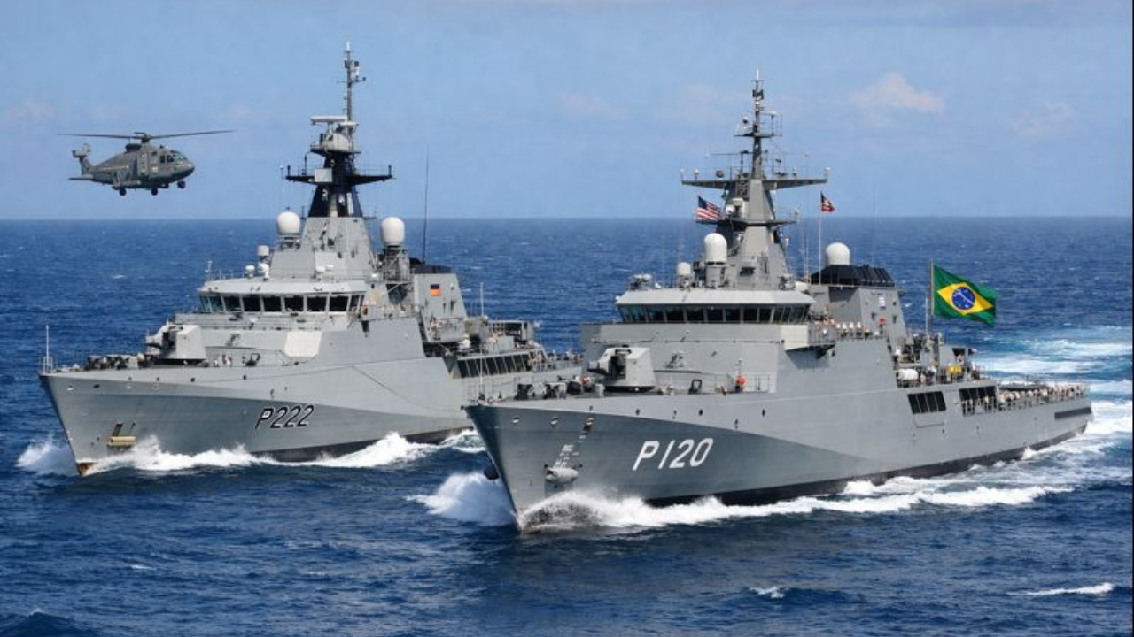 Projeto da Classe River evoluiu na Royal Navy e resultou nos navios-patrulha oceânicos da Classe Amazonas da Marinha do Brasil.