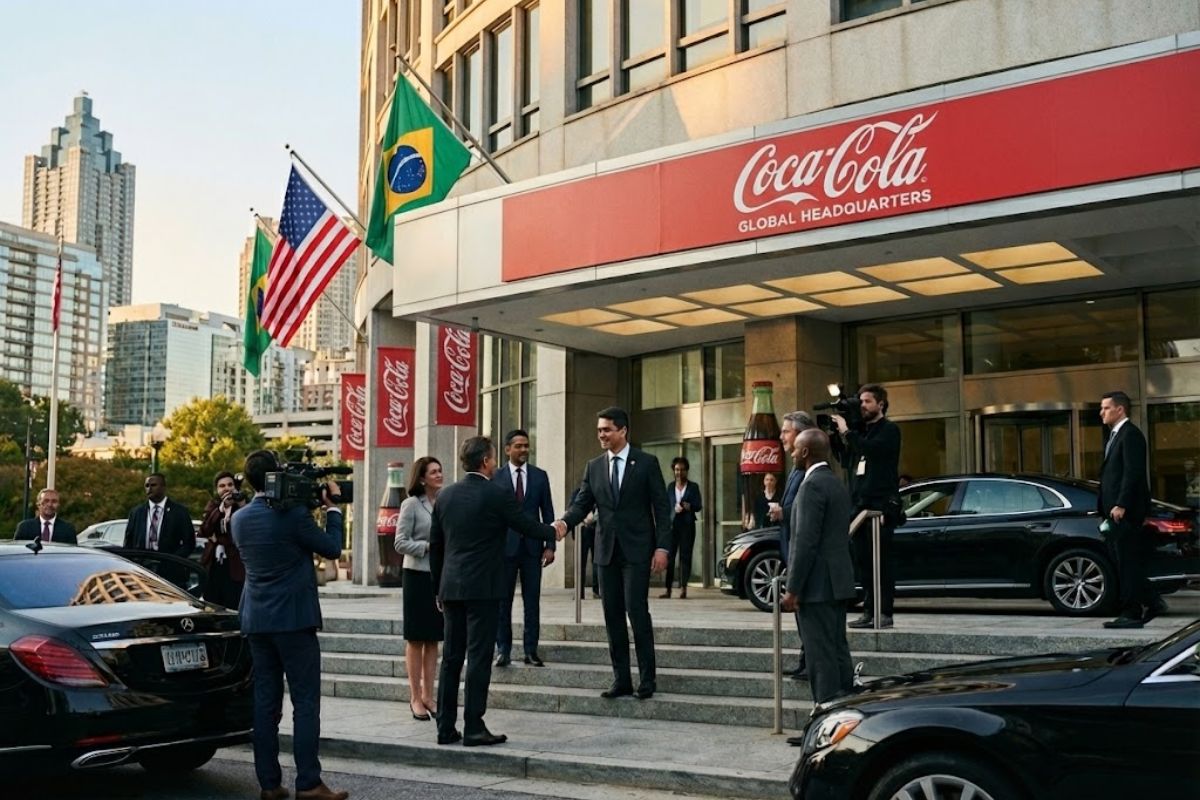 Nomeação de Henrique Braun como CEO global da Coca-Cola em Atlanta encerra era James Quincey e marca nova fase para a gigante de bebidas.