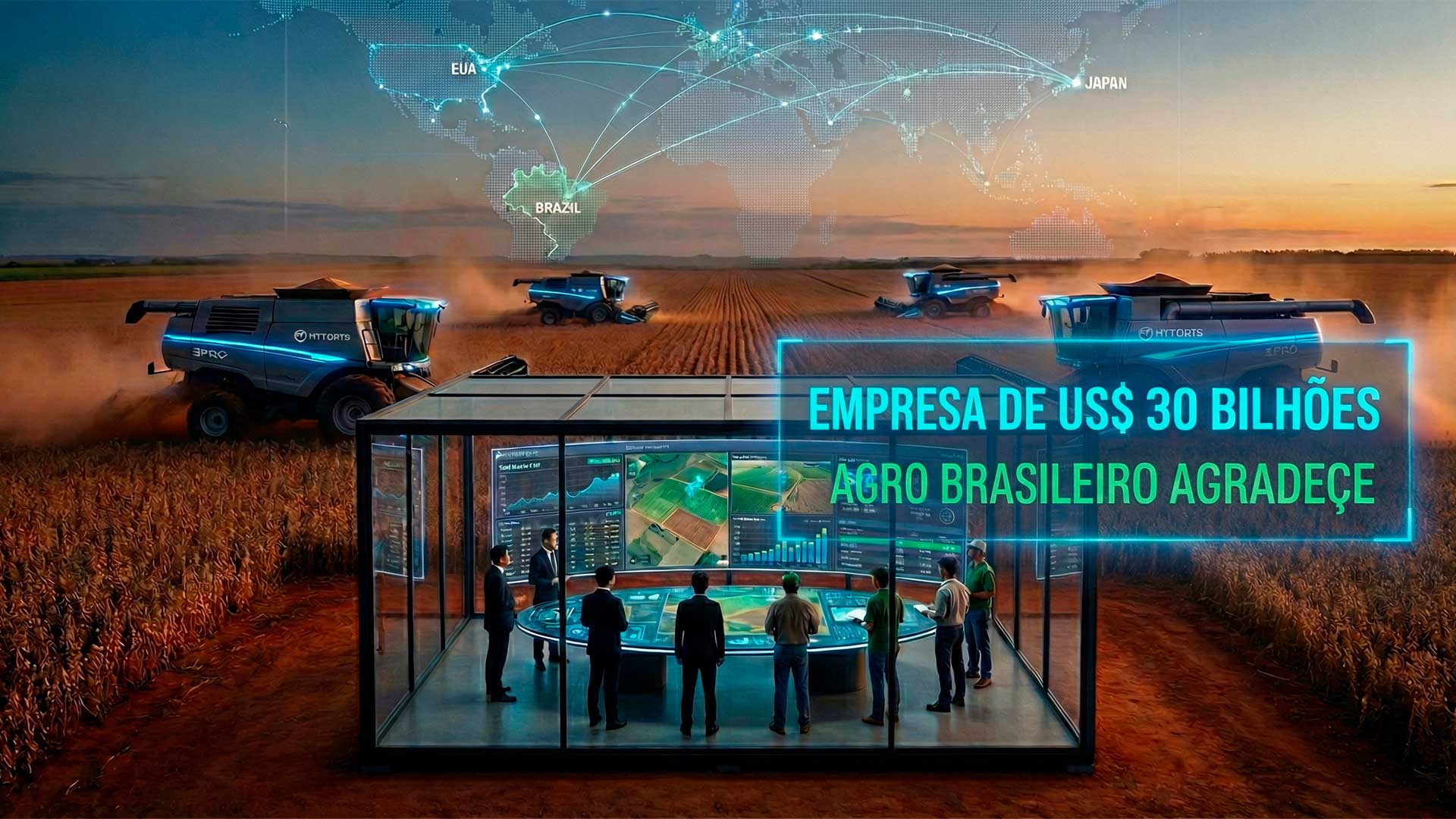 Com US$ 30 bilhões em faturamento, gigante japonesa decide investir no Brasil e comprar a SPRO, para transformar o agro brasileiro em caso global de ERP
