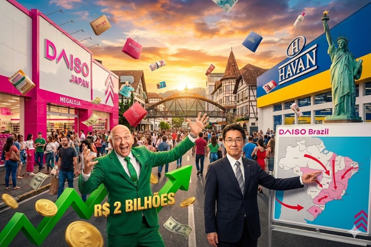 Luciano Hang reage à Daiso Japan e à megaloja em Blumenau, defende a Havan no varejo brasileiro e aposta bilhões em novas lojas para segurar espaço no país