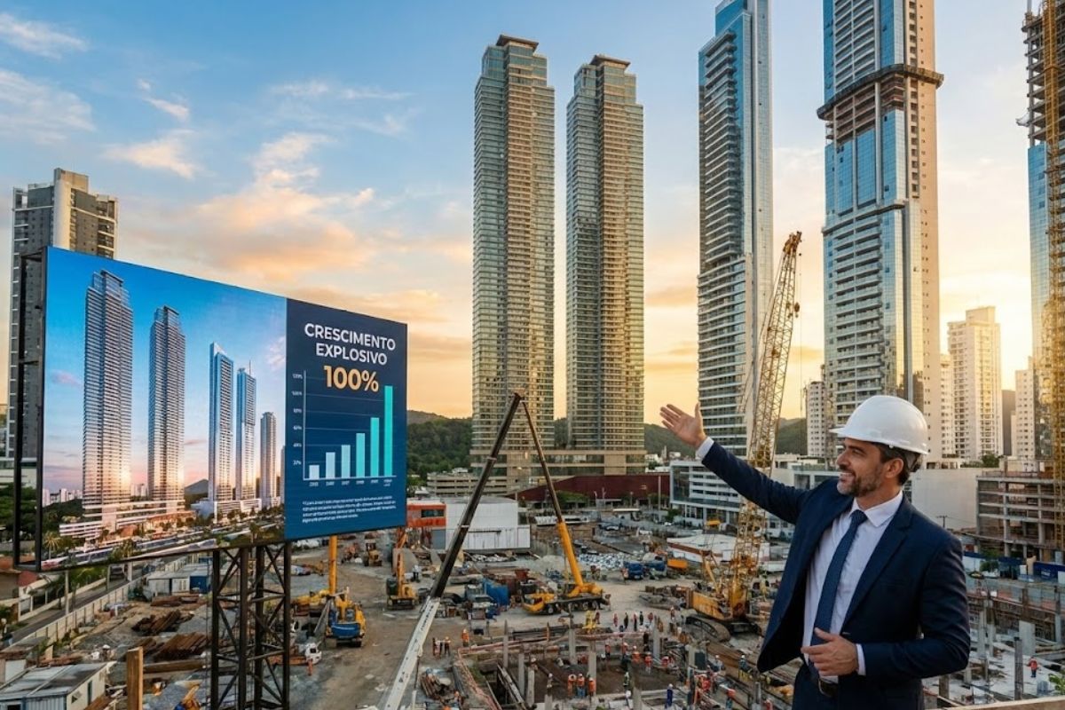 Construtora projeta expansão com alto VGV em Balneário Camboriú, destaca o Yachthouse e projetos da italiana Pininfarina no litoral brasileiro.