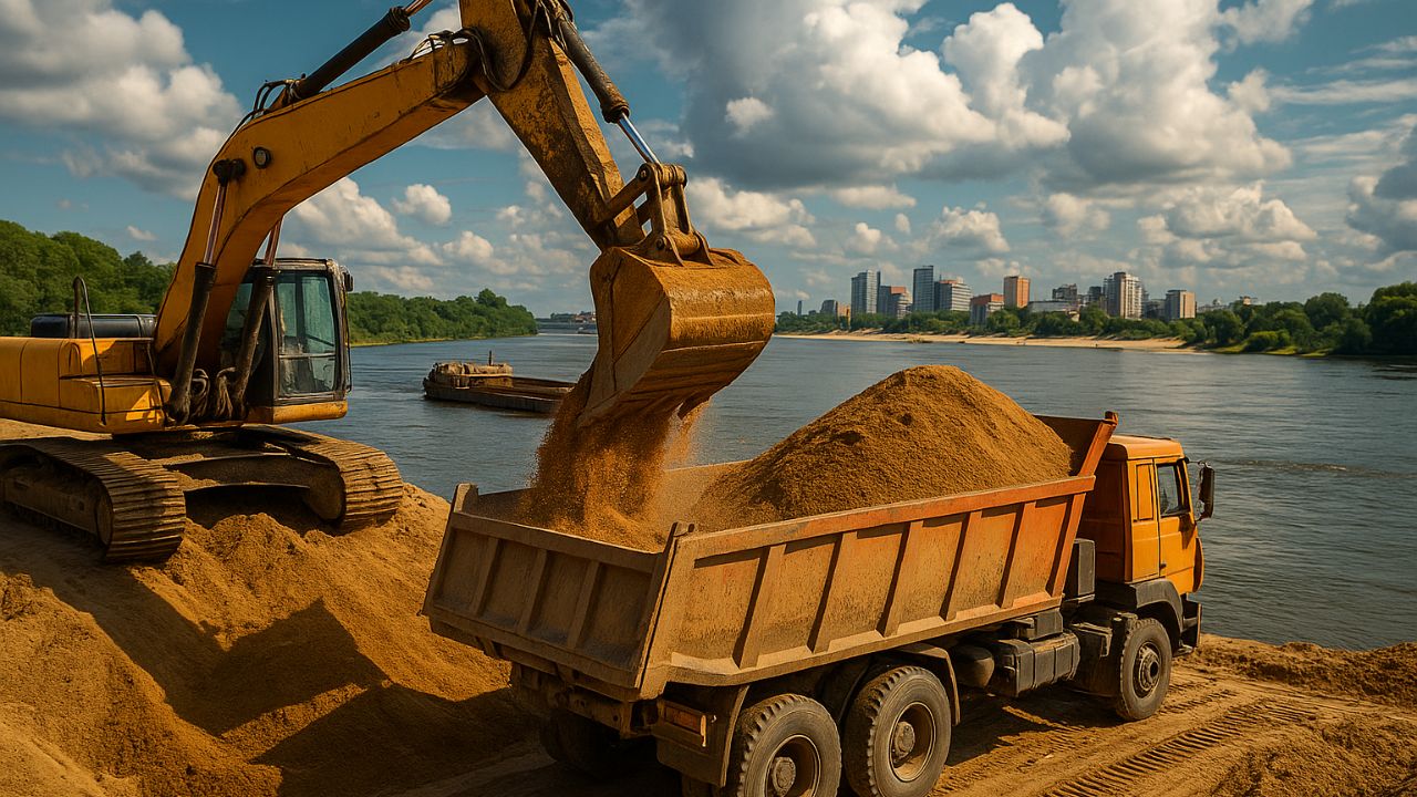 Contrabando global de areia movimenta 50 bilhões de toneladas por ano, vale 890 bilhões de reais, envolve máfias violentas, centenas de assassinatos e ameaça rios