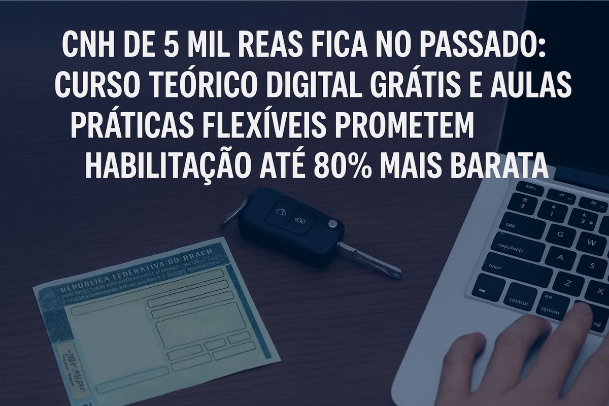 Hoje, cerca de vinte milhões de brasileiros dirigem sem ter Carteira Nacional de Habilitação. O principal motivo é o valor do processo, que pode chegar a aproximadamente R$ 5 mil, somado à burocracia para cumprir todas as etapas