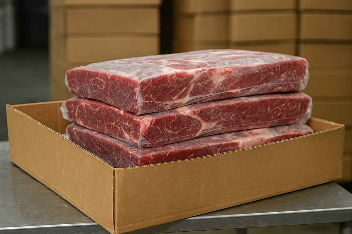 A União Europeia recolheu lotes de carne bovina brasileira após identificar estradiol, hormônio proibido no bloco