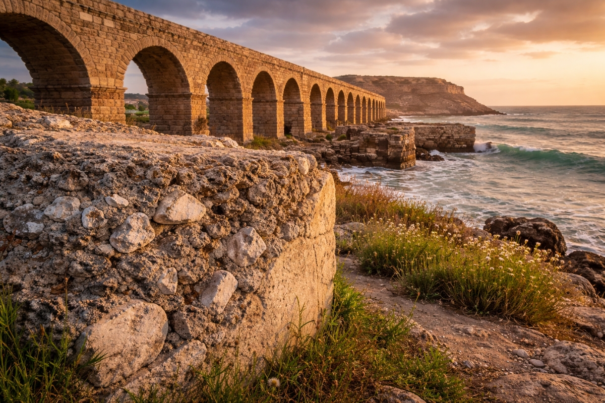 Mistura antiga, efeito moderno, o concreto romano dura quase dois mil anos, ajuda a selar fissuras e reacende o debate sobre obras mais resilientes e com menor impacto ambiental