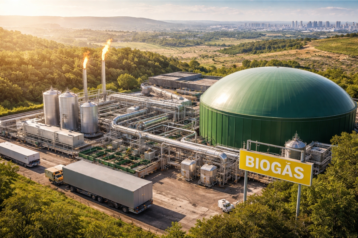 BNDES aposta no gás renovável e aprova R$ 450 milhões para planta de biometano em São Paulo, ampliando a produção de energia limpa