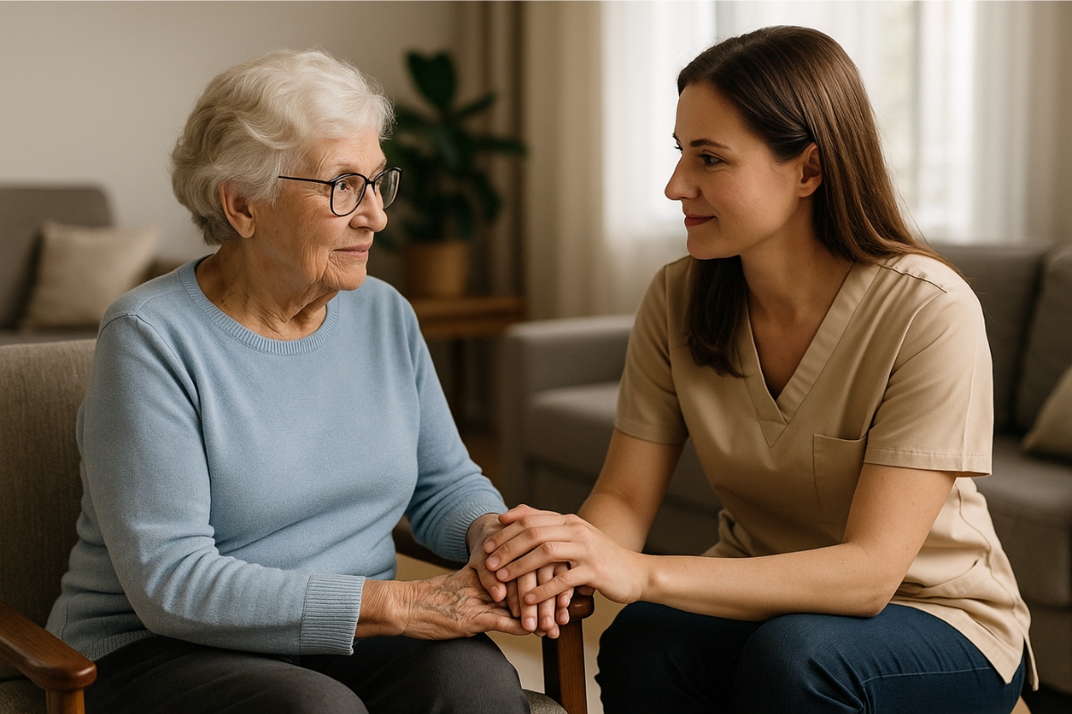 Projeto em análise na Câmara dos Deputados cria benefício de até R$ 600 para cuidadores familiares que cuidam em casa de idosos e pessoas com deficiência, sem qualquer remuneração