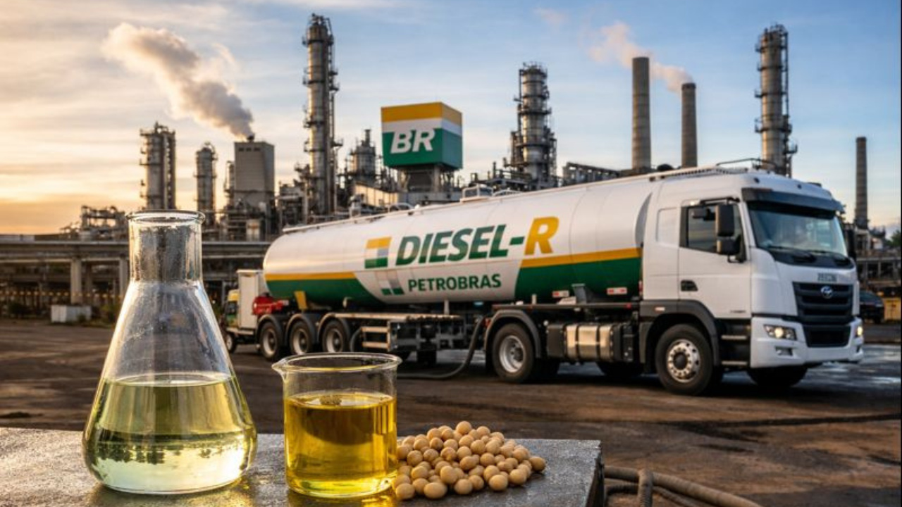 Combustível renovável da Petrobras corta emissões e fortalece a transição energética sem adaptações nos veículos.