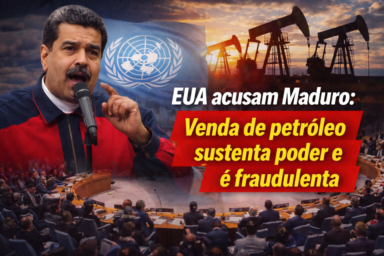 EUA dizem que petróleo sustenta poder de Maduro e citam reivindicação fraudulenta no comando da Venezuela