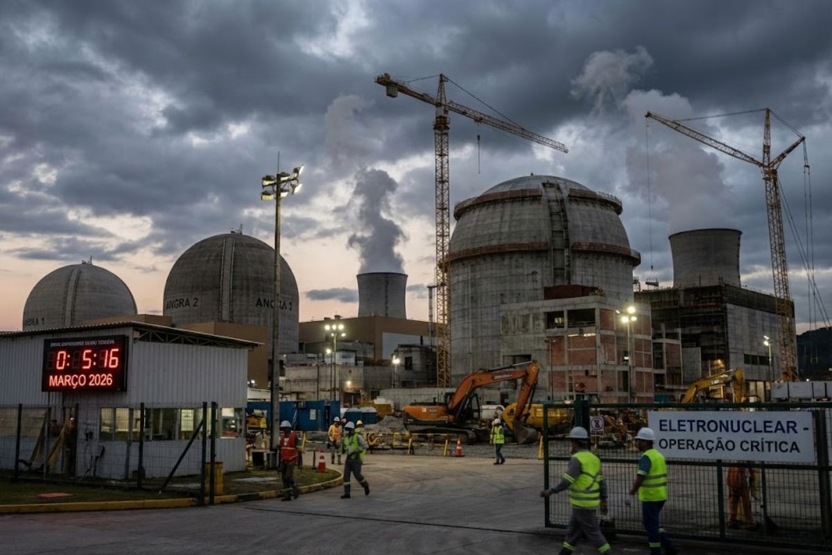 Crise financeira da eletronuclear pressiona governo: financiamento bilionário, fundo nuclear, Angra 3 e rombo em alta ameaçam operação das usinas.