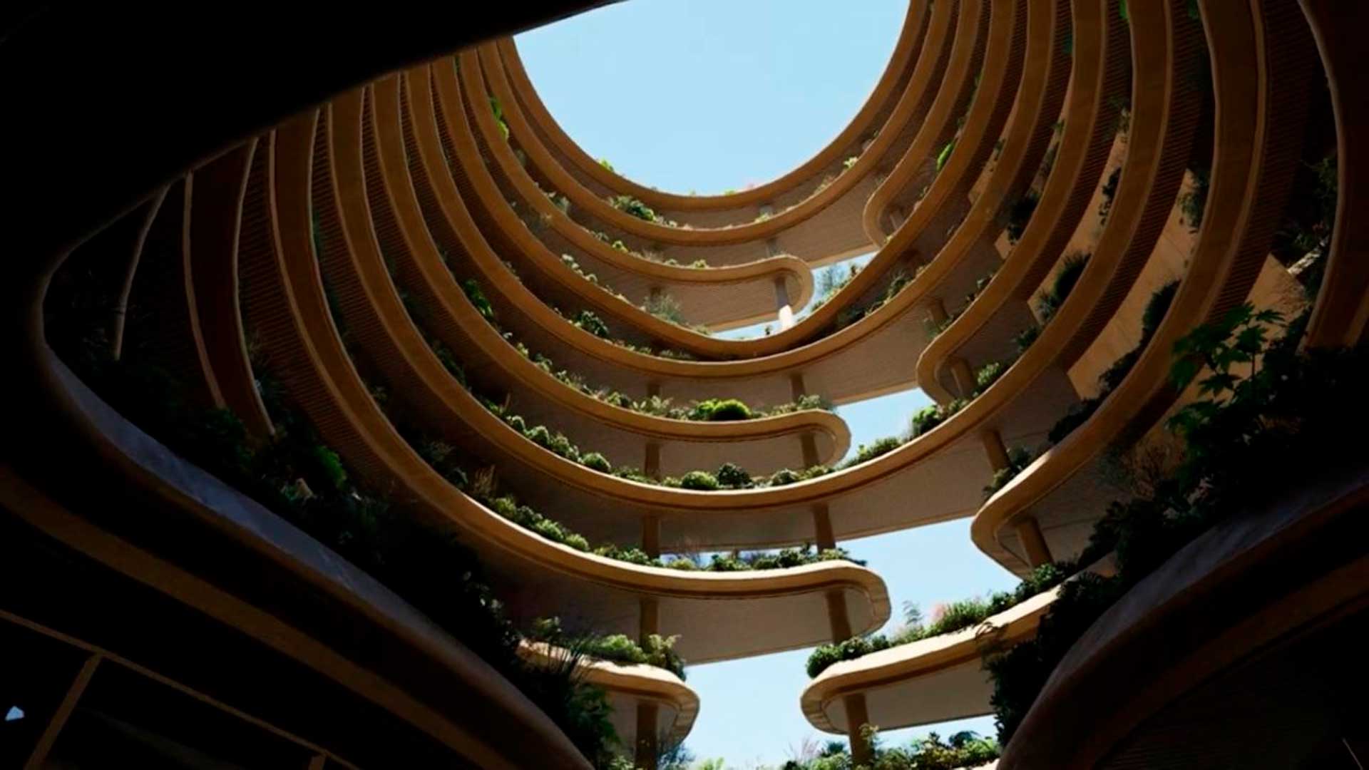 Em cidade que passa de 50 ºC, prédio futurista inspirado em cupinzeiro promete salas sem necessidade de ar-condicionado, com até 2 mil m² e redefine escritórios no Brasil