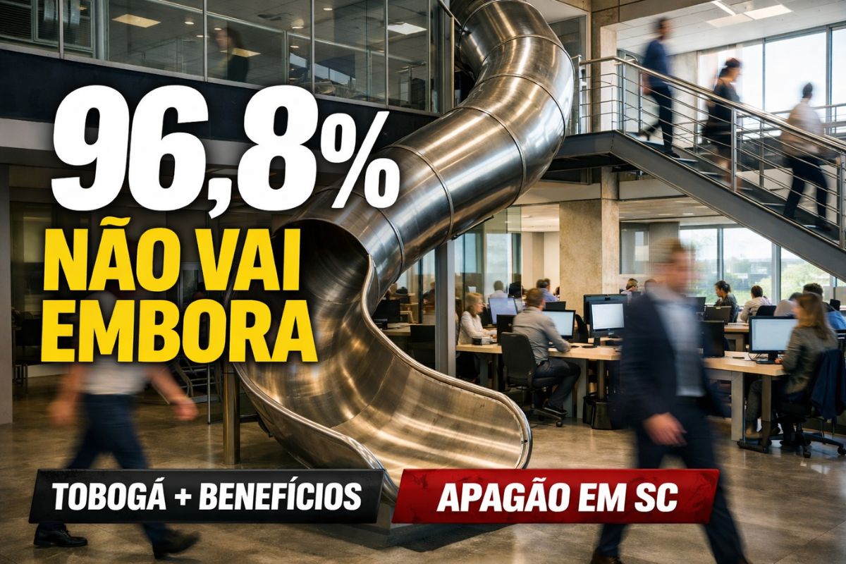 Em meio ao apagão de mão de obra, empresa de Itajaí aposta em ambiente de trabalho inovador, benefícios corporativos e retenção de talentos exemplar.