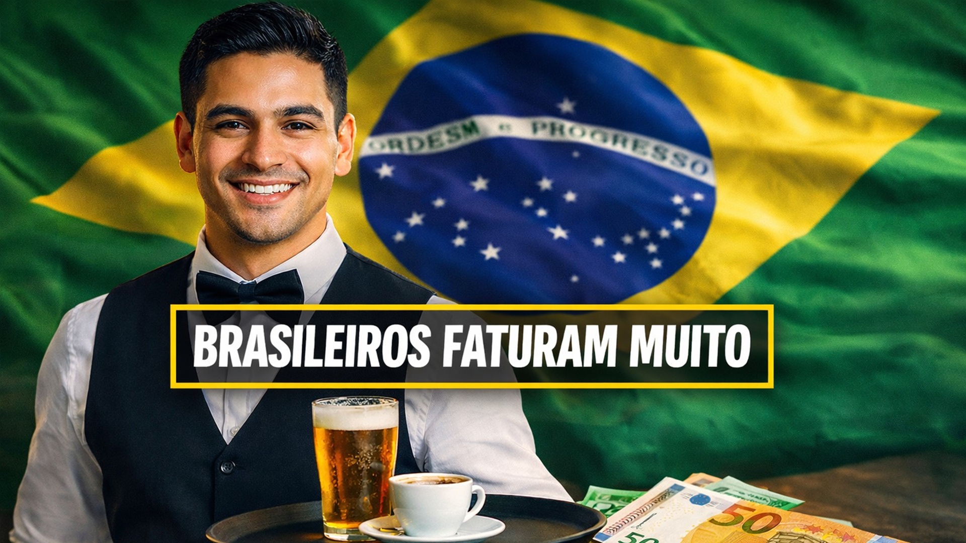 País europeu paga salários altos até para garçons e atrai brasileiros que chegam a ganhar mais que médicos em outros países.