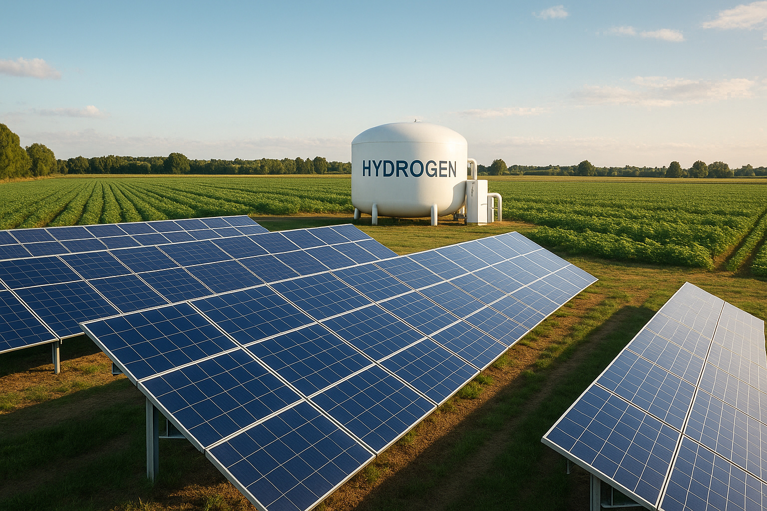 Energia solar abre caminho para soluções de hidrogênio renovável no agro brasileiro