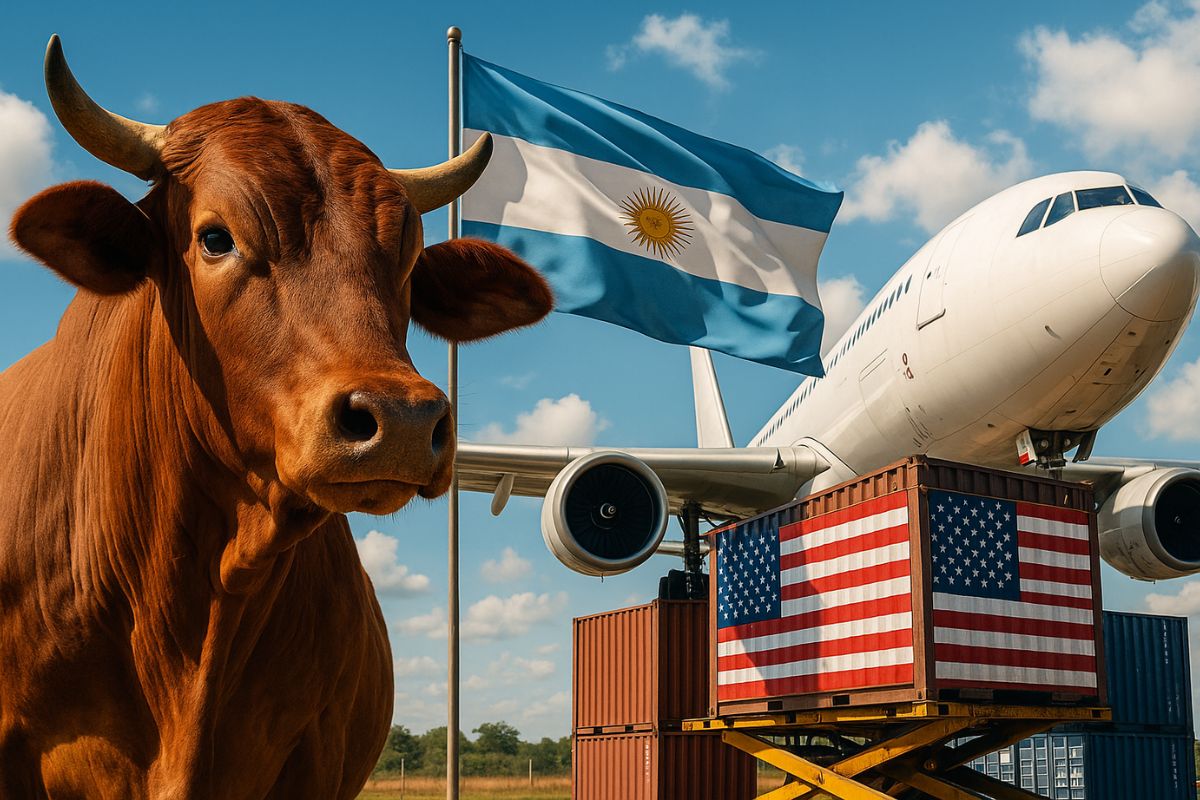 Exportações de carne bovina sobem com tarifaço dos EUA; carne bovina e carne brasileira ganham espaço no mercado argentino em 2025.