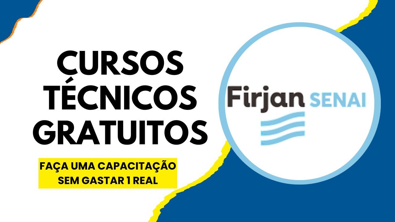 Firjan SENAI abre quase 5 mil vagas gratuitas em cursos técnicos de nível médio no Rio. Veja quem pode participar, como se inscrever, datas e o que muda para quem busca qualificação.