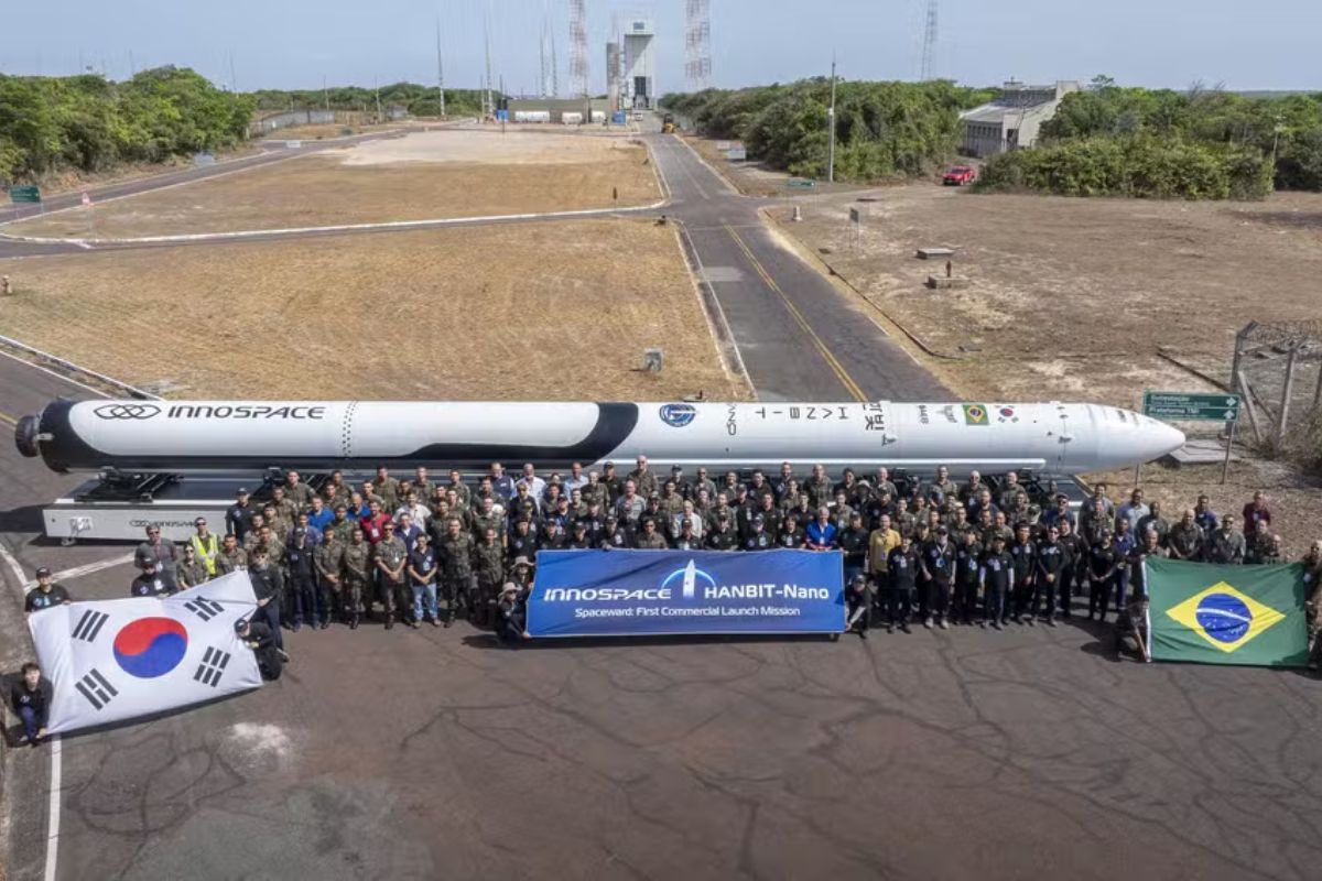 O 1º voo comercial do Brasil com foguete sul-coreano no Centro de Lançamento de Alcântara leva satélites ambientais e coloca o país no mercado espacial global.
