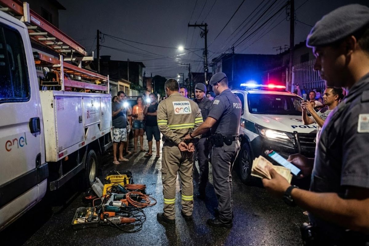 apagão em São Paulo: Enel vê prisão por corrupção passiva na Vila Mariana; denúncia em Diadema expõe cobrança para religar energia.