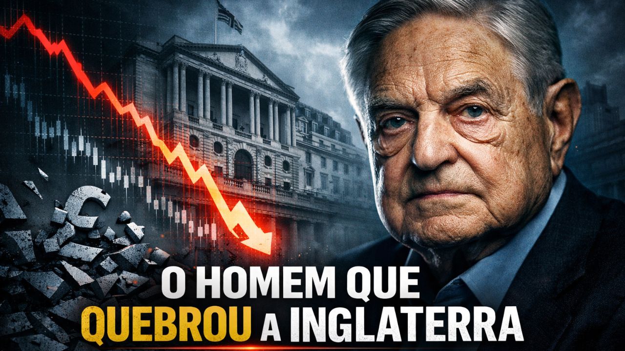George Soros quebra Banco da Inglaterra em 1992, lucra 1 bilhão de libras, derruba a moeda britânica, expõe falhas do sistema europeu e muda para sempre a política econômica