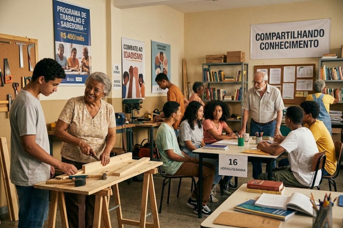 Programa Paraná Amigo da Pessoa Idosa e Bolsa Agente do Saber pagam a idosos da Universidade Aberta à Pessoa Idosa em ações de combate ao idadismo no Paraná.