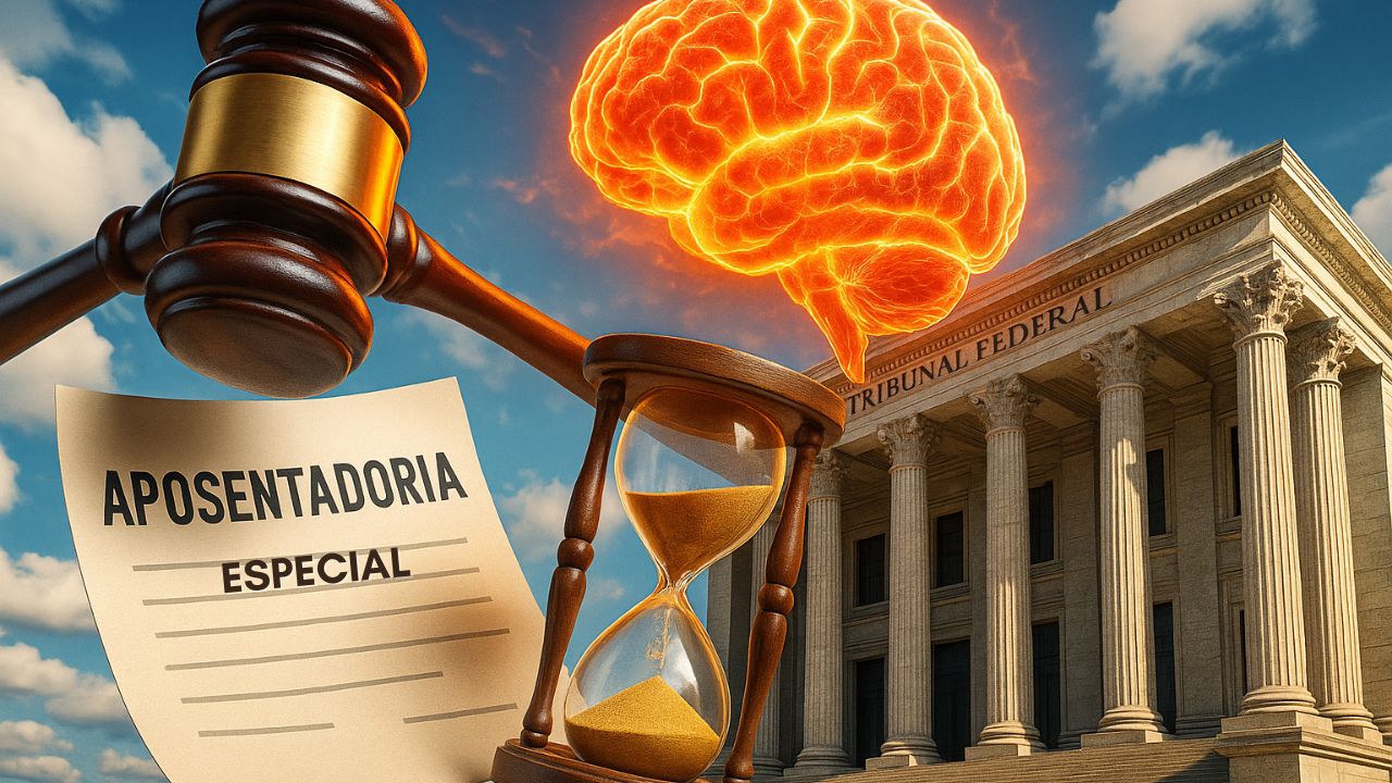 Hoje, 0312, o STF retoma julgamento que pode derrubar idade mínima, liberar aposentadoria integral, devolver conversão de tempo especial e mudar aposentadorias de quem vai pedir