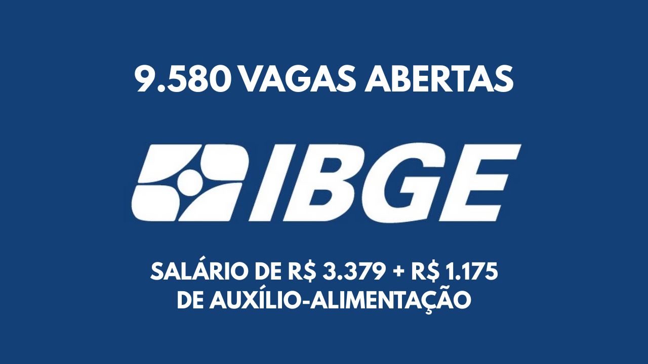 Descubra tudo sobre o concurso IBGE 2025 para temporários: quase 10 mil vagas em 530 cidades, salários atrativos, benefícios CLT e experiência prática no serviço público. Saiba como se preparar e aproveitar a oportunidade!