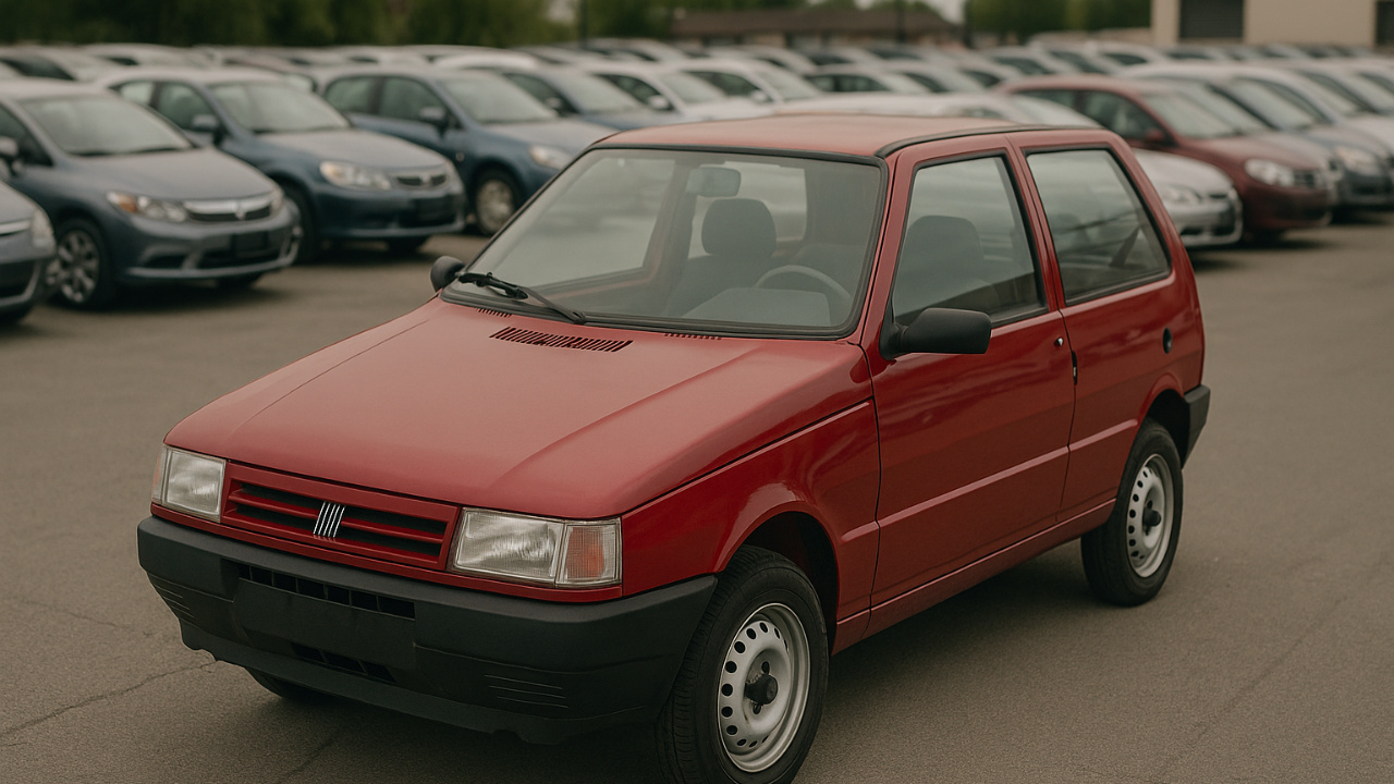 Isenção do IPVA para veículos de 20 anos aumenta vendas de carros usados; Fiat Uno está na liderança nas buscas da OLX.