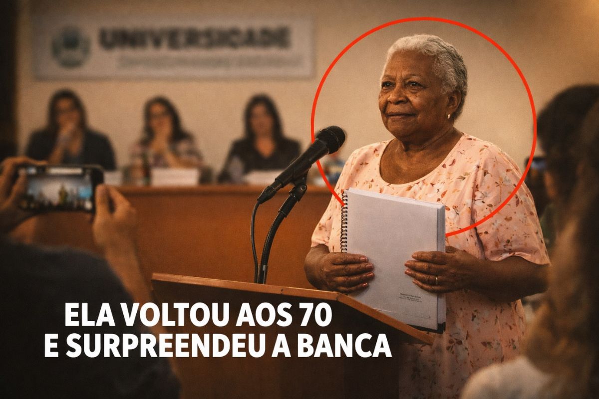 Idosa de 70 anos defende TCC na UFNT sobre memória e resistência e se torna símbolo da Educação do Campo, inspirando novas gerações de estudantes.