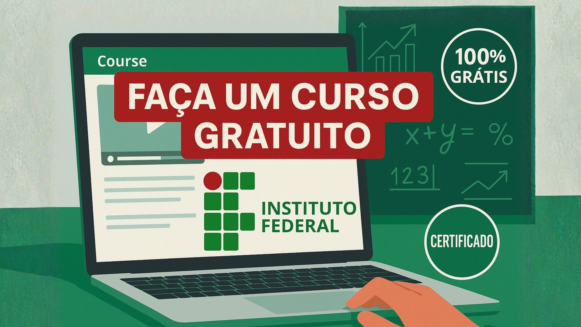 IFES oferece curso gratuito e online em Educação Matemática Crítica, com 30h e certificado. Inscrições abertas para educadores de todo o país.