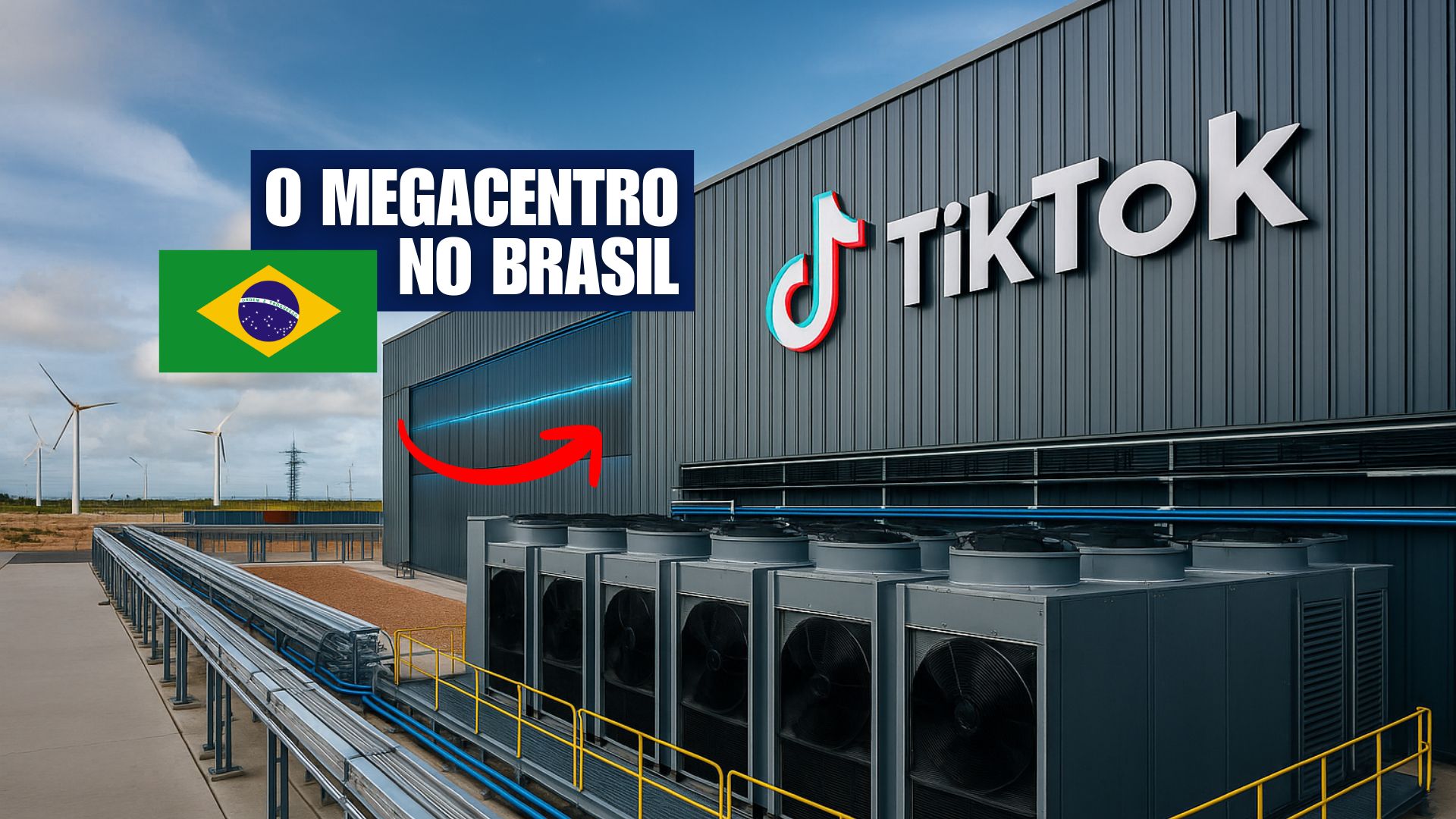 TikTok investe mais de R$ 200 bilhões para construir seu primeiro megacentro de dados no Ceará, impulsionando tecnologia e energia renovável no Brasil.