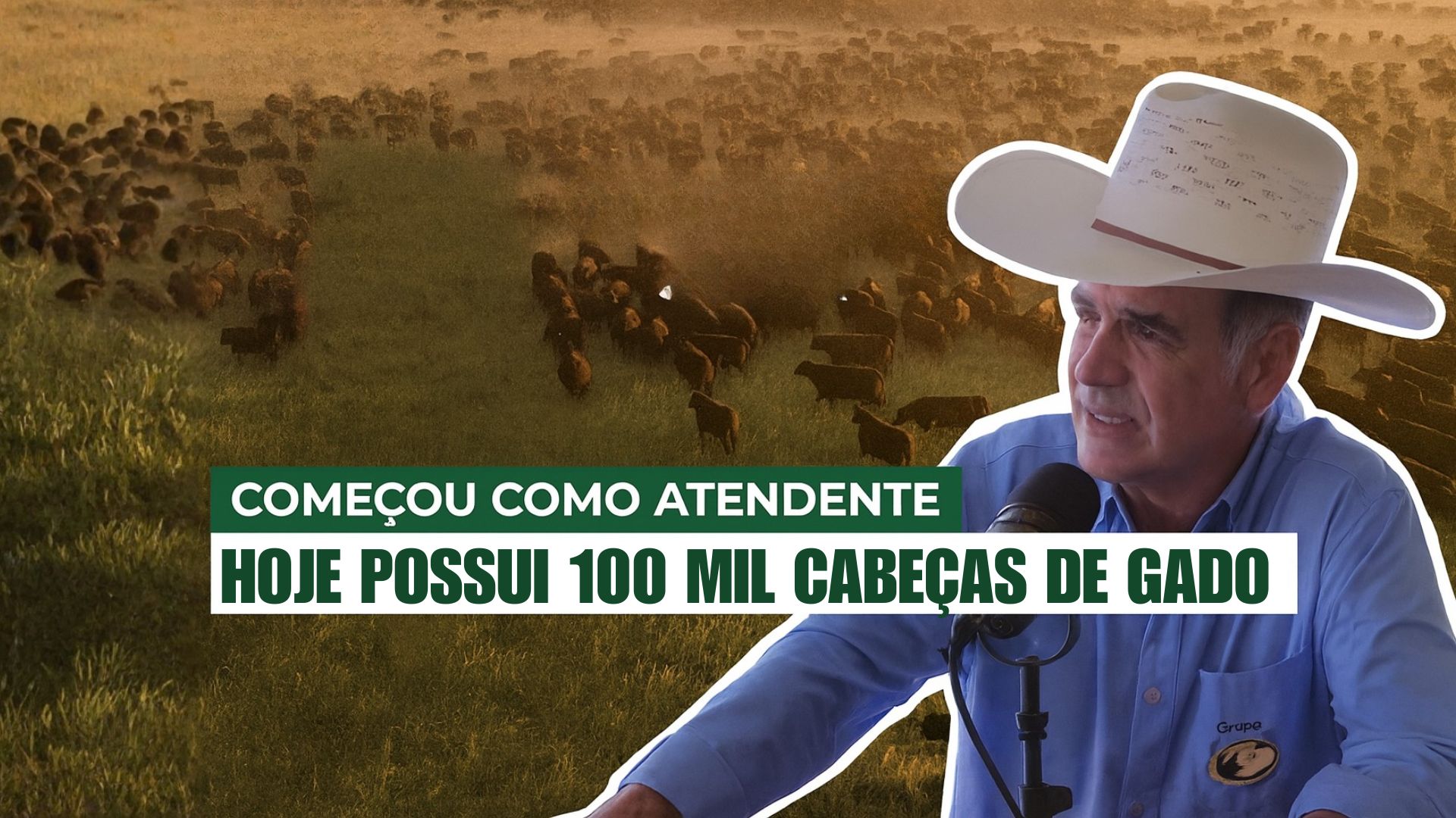 De atendente de lanchonete a líder no agro, Francisco Sena comanda império com 100 mil cabeças de gado no Vale do Araguaia.