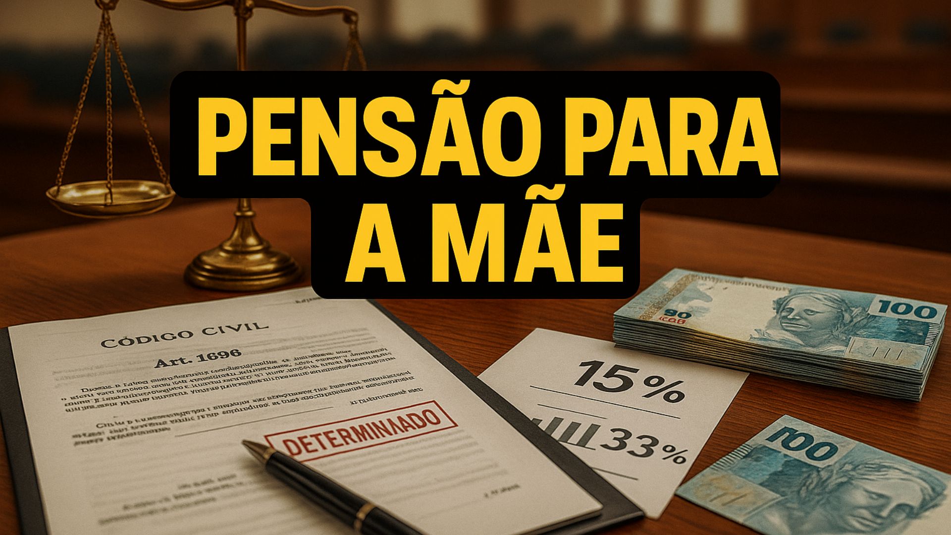 Justiça de SP determina que filho pague pensão à mãe idosa segundo o artigo 1.696 do Código Civil, com valores proporcionais à renda.