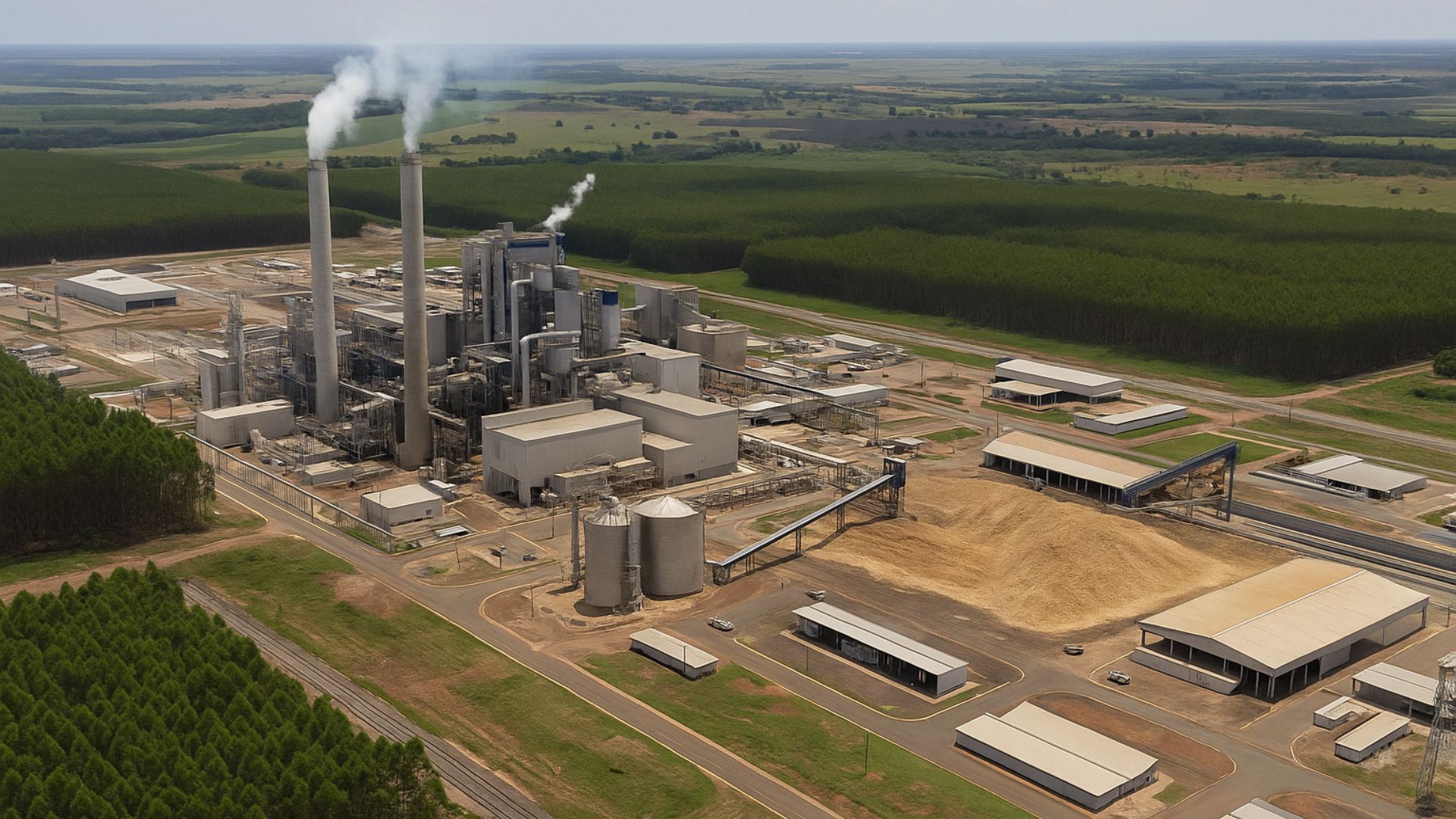 Fábrica bilionária da Suzano transforma Ribas do Rio Pardo, gera milhares de empregos, bate recorde de produção e fornece energia renovável.