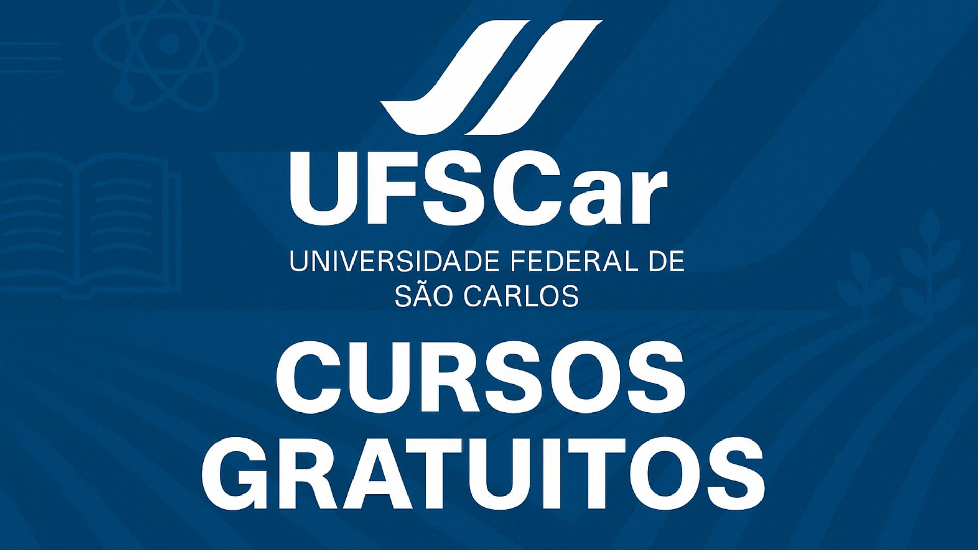 UFSCar abre inscrições para curso gratuito e online sobre reforma agrária no ensino de ciências, com certificado e aulas virtuais.