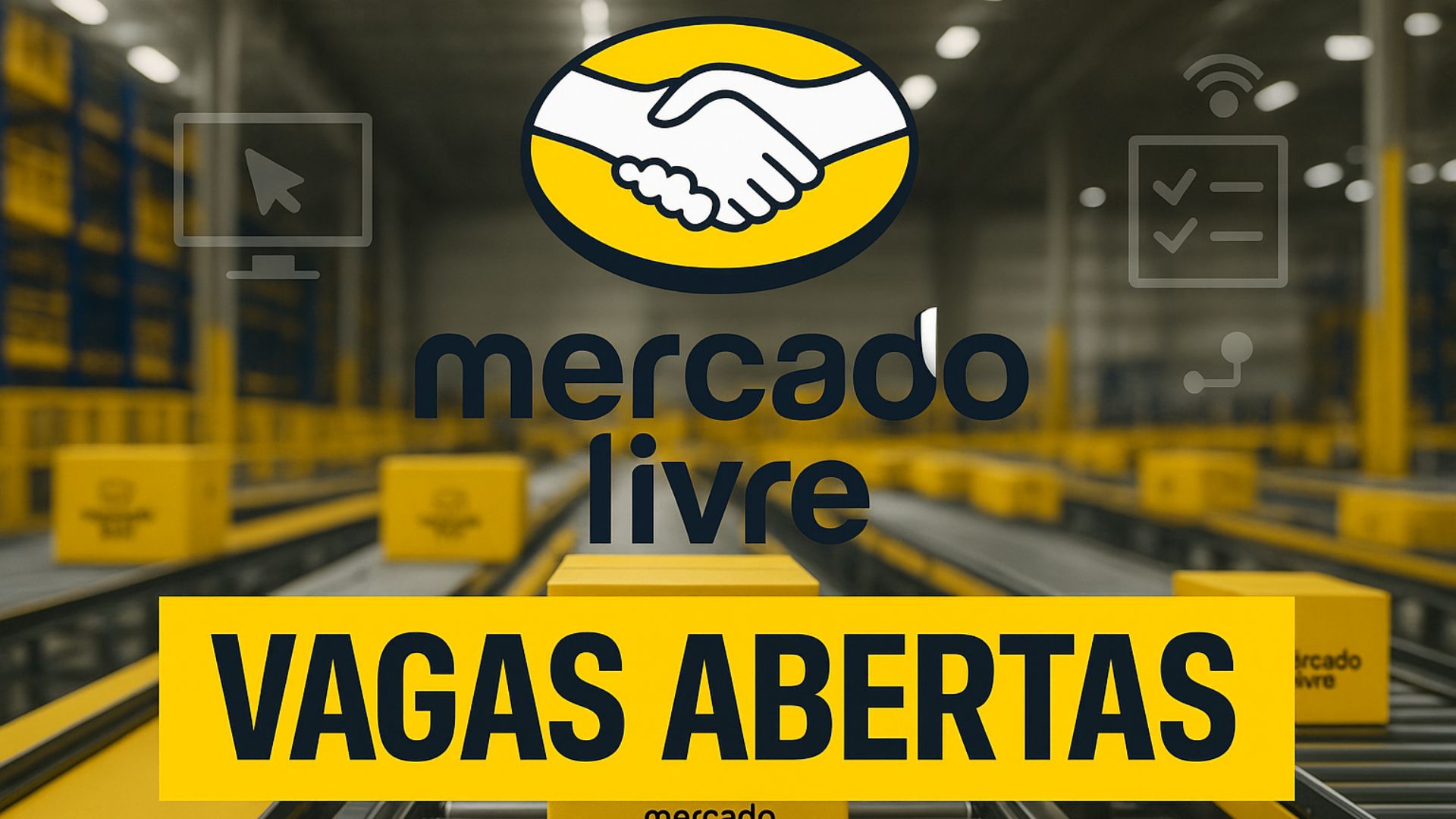 Mercado Livre abre 600 vagas em todo o Brasil com contratação 100% online até 31 de dezembro. Oportunidades em logística, tecnologia e áreas administrativas.
