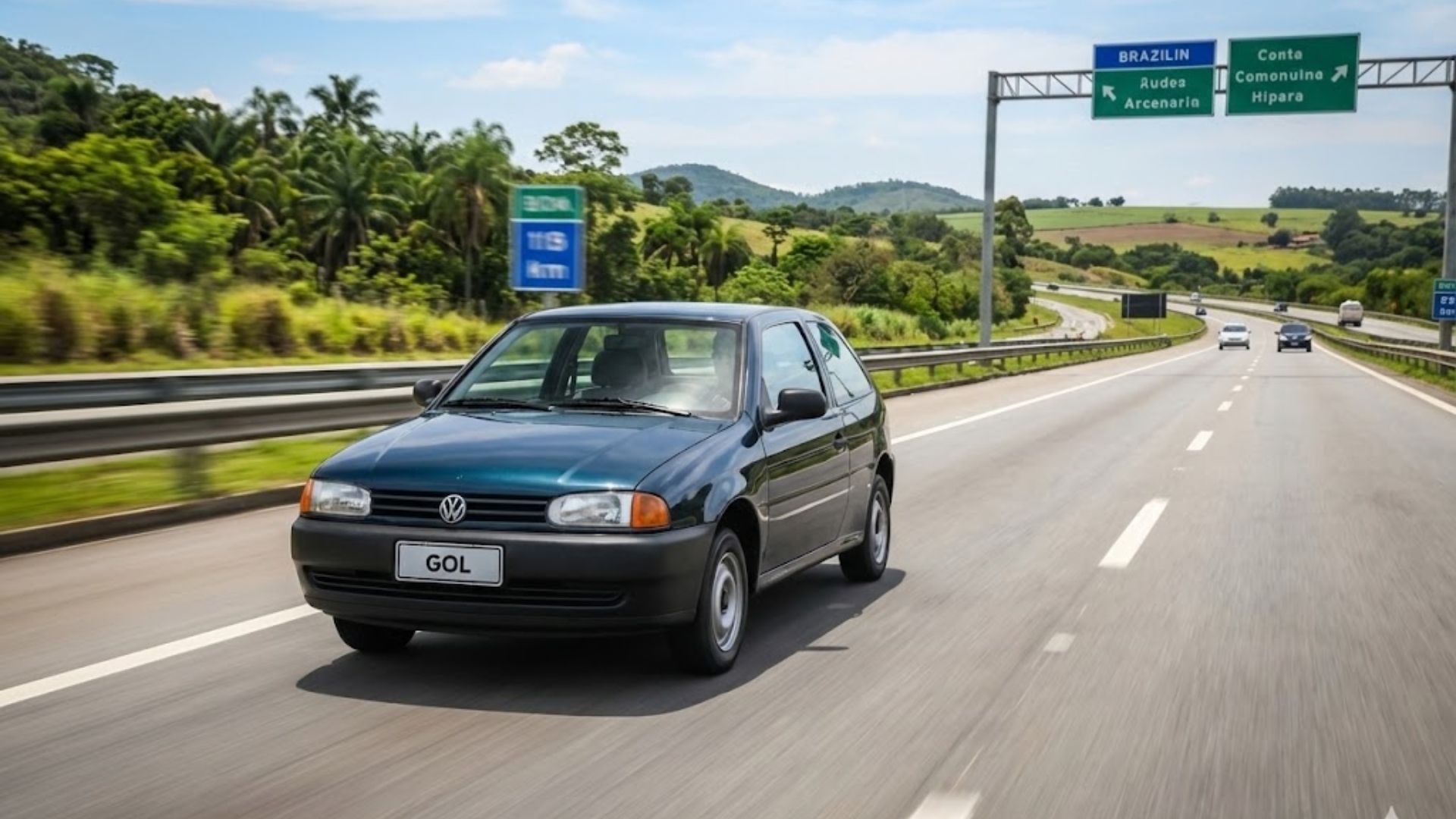 Gol bolinha 1999 custa menos de R$ 8 mil, entrega consumo eficiente, autonomia de até 730 km na estrada e segue como opção acessível no mercado de usados.