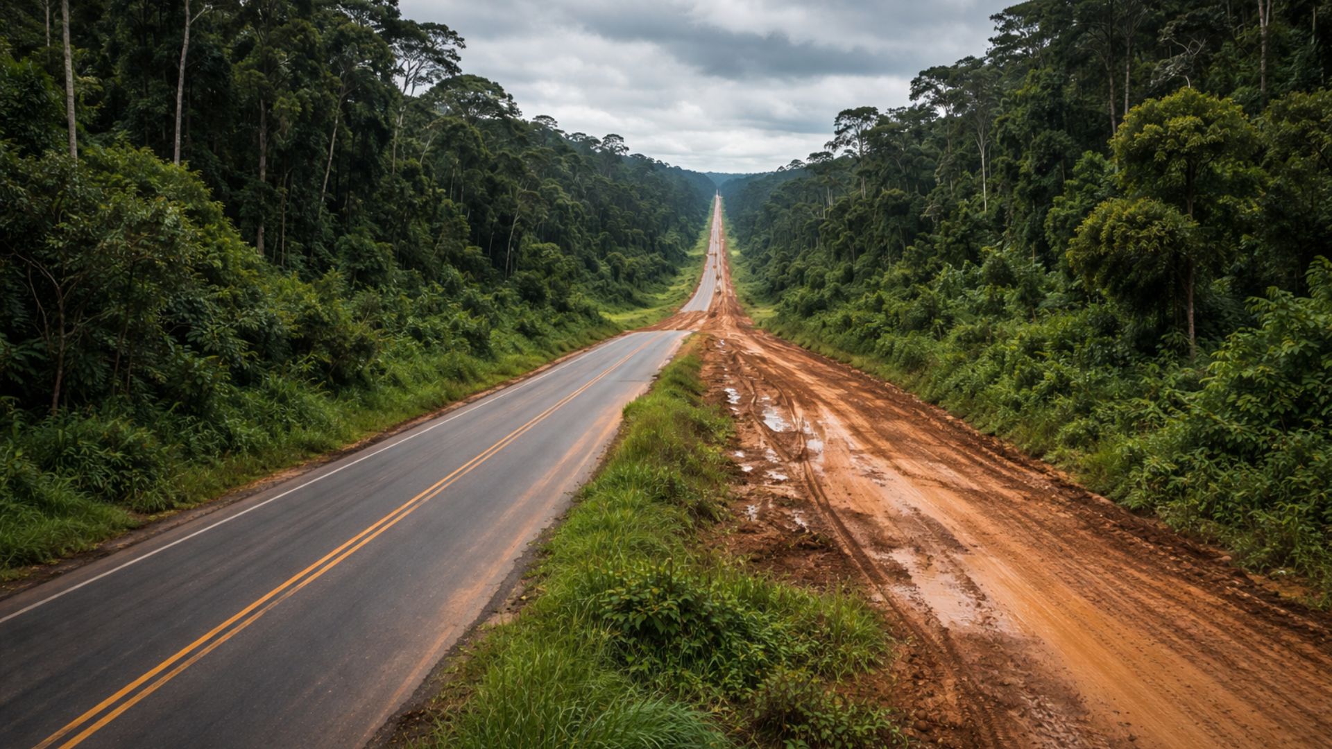 BR-230, Transamazônica, rodovia na Amazônia, pavimentação da Transamazônica, infraestrutura na Amazônia, rodovias federais, integração nacional, solo argiloso