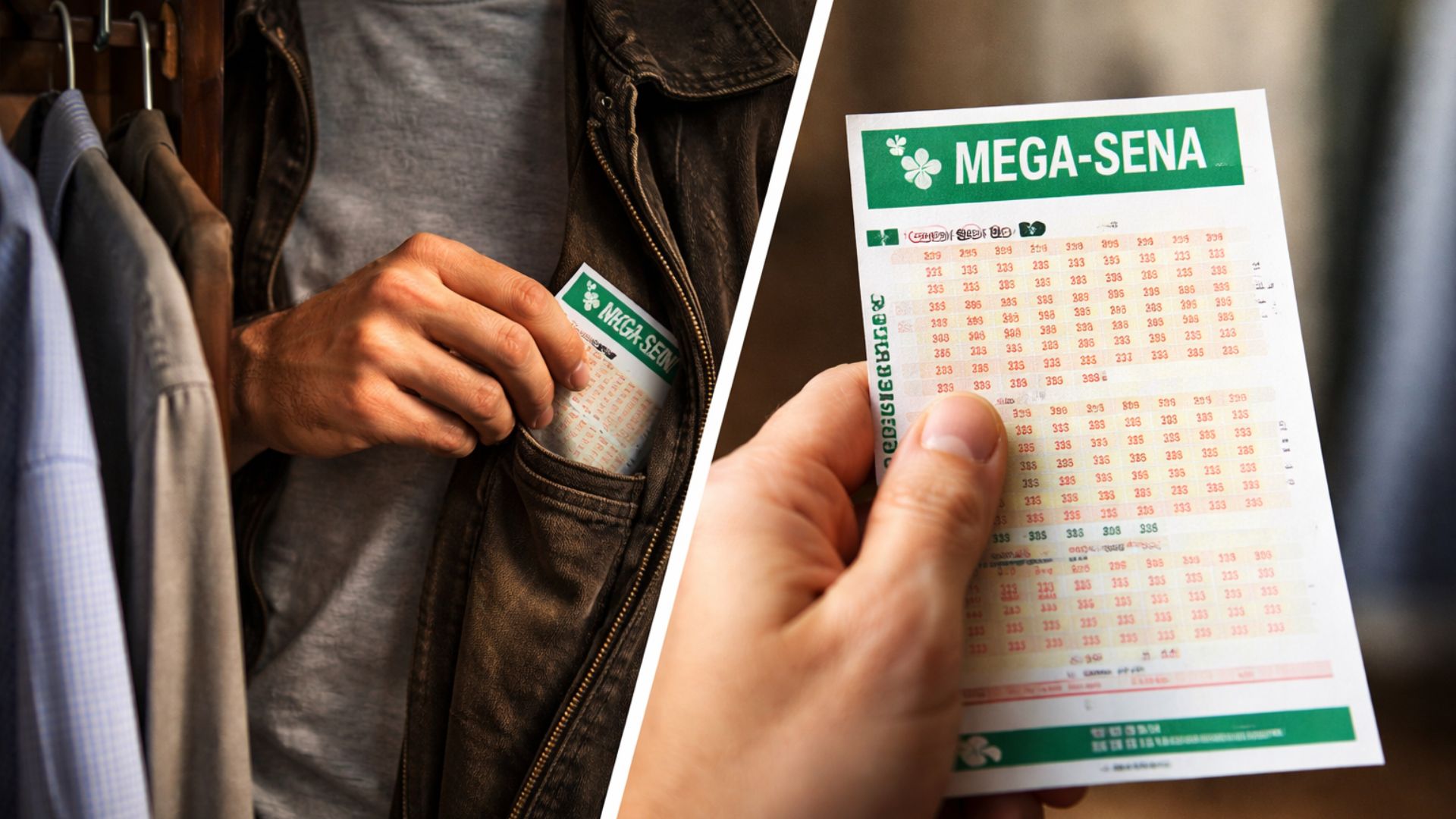 Bilhete de loteria esquecido em jaqueta rende prêmio milionário resgatado no limite do prazo e acende alerta sobre validade e conferência de apostas.