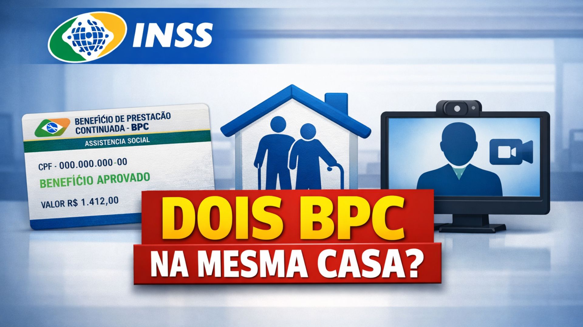 Projeto aprovado em 2025 amplia acesso ao BPC para idosos, permite dois benefícios na mesma família e autoriza avaliação por videoconferência.