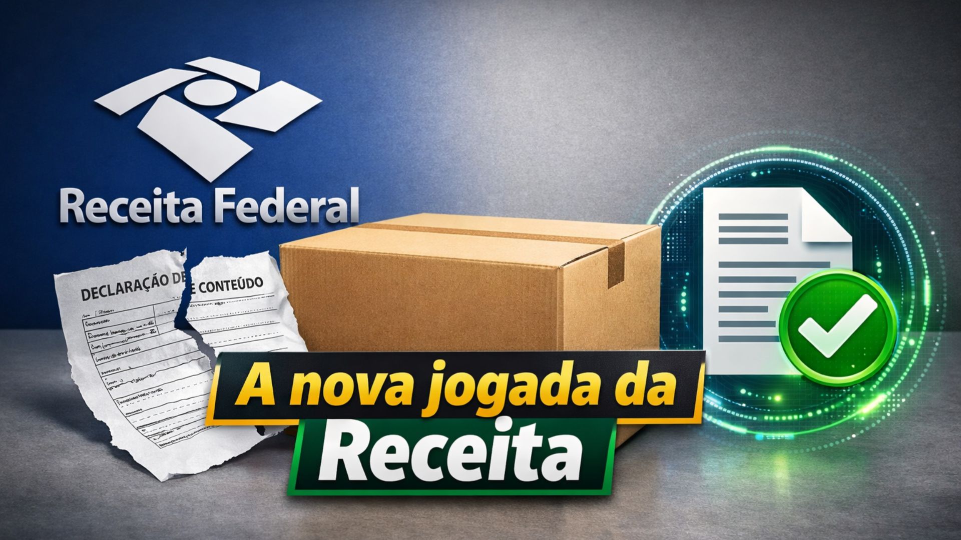 Declaração de Conteúdo eletrônica passa a ser obrigatória em abril de 2026 e substitui papel, exigindo autorização digital antes do transporte.