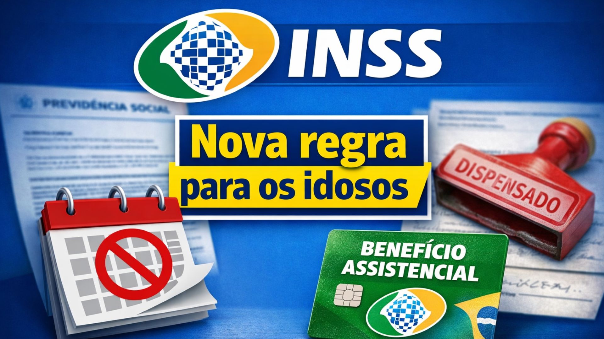 INSS muda regras do BPC e dispensa idosos de reavaliação em casos específicos. Entenda quem fica fora da perícia e como funcionam convocações.