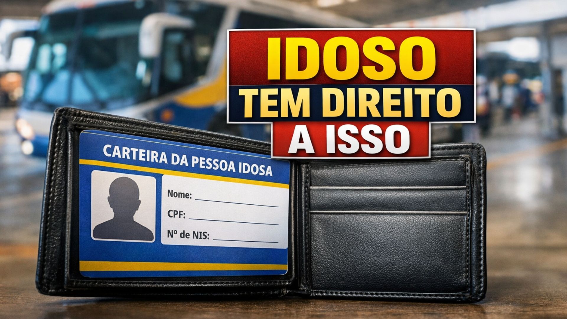 Carteira do Idoso garante transporte interestadual gratuito ou com desconto para quem tem mais de 60 anos e está no CadÚnico. Saiba quem tem direito.
