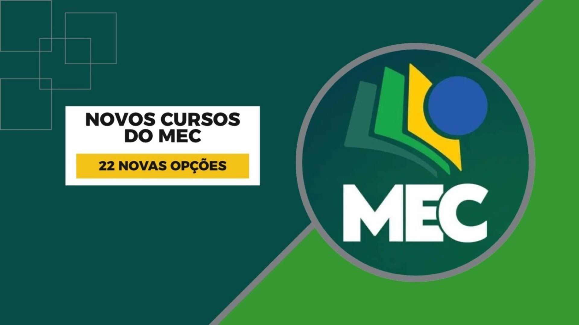 MEC abre 22 novos cursos gratuitos e online no Aprenda Mais, com certificado garantido e sem seleção. Capacitações abertas em todo o Brasil.