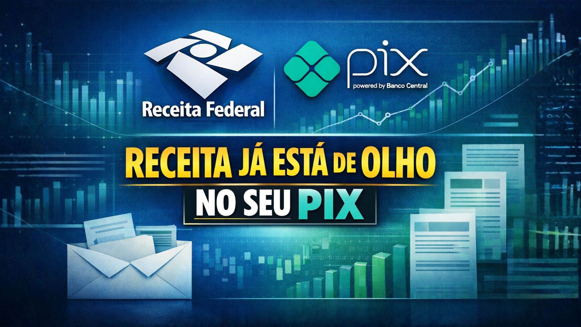 Receita Federal envia cartas por divergências no IR 2025 e orienta autorregularização. Cruzamento de dados inclui e-Financeira, Pix e cartões.