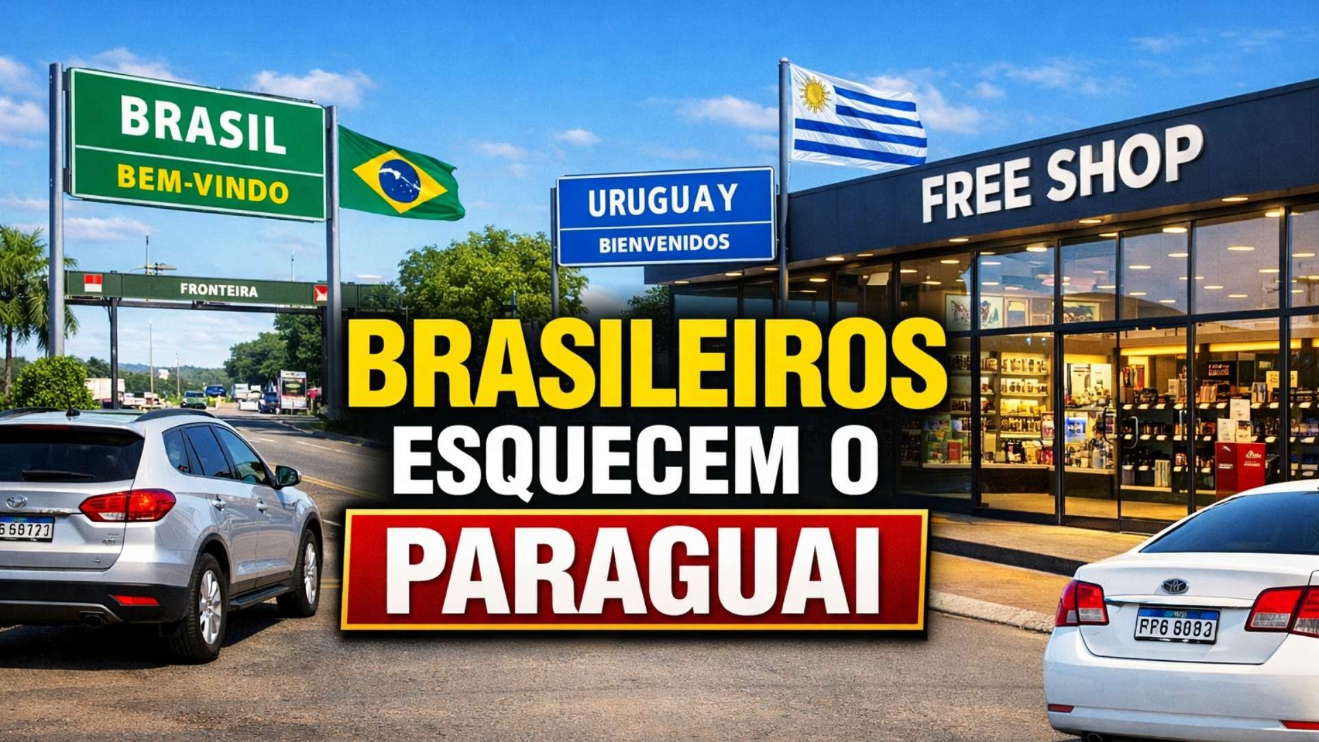 Brasileiros ampliam rotas de compras no exterior e passam a buscar free shops em cidades do Uruguai, como Rivera e Rio Branco, seguindo regras fiscais.