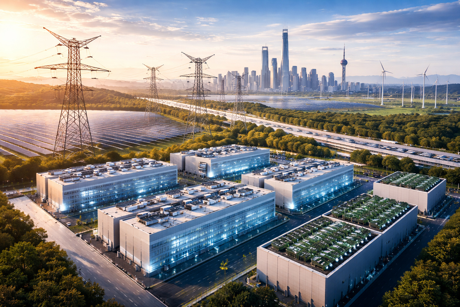 Infraestrutura energética fortalece a corrida chinesa pela IA