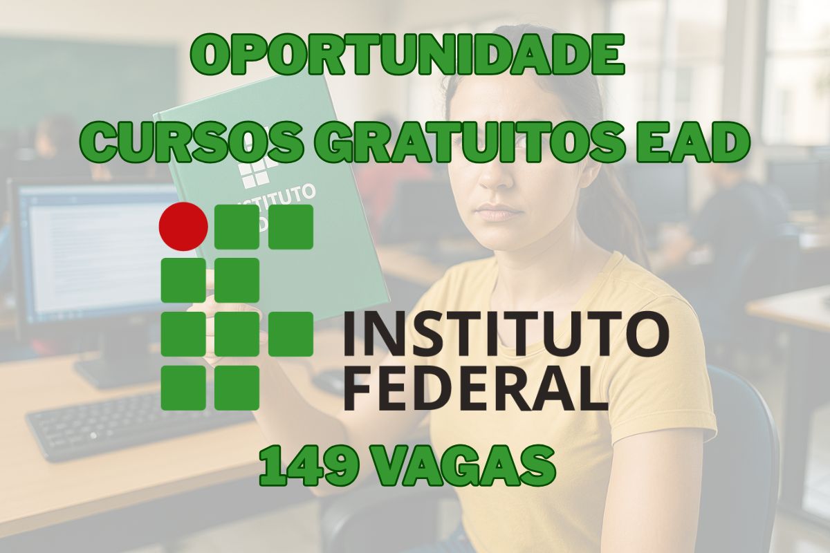 IFRN abre 149 vagas gratuitas em especialização EAD em Educação Profissional com seleção por sorteio eletrônico e inscrições online até 14 de dezembro.