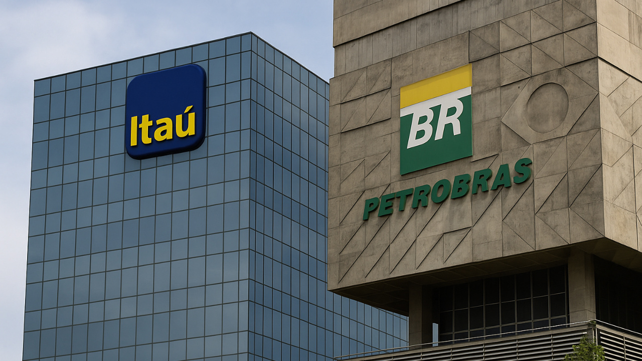 Itaú ultrapassa a Petrobras e se torna a empresa mais valiosa da bolsa brasileira com alta de R$ 161 bilhões. Entenda a virada histórica.