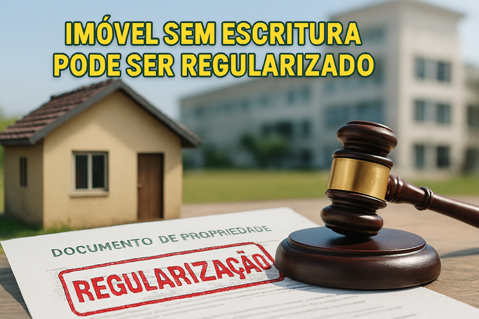 Lei pouco conhecida permite regularizar imóvel mesmo sem escritura: entenda quem tem direito, como funciona o processo e os limites legais