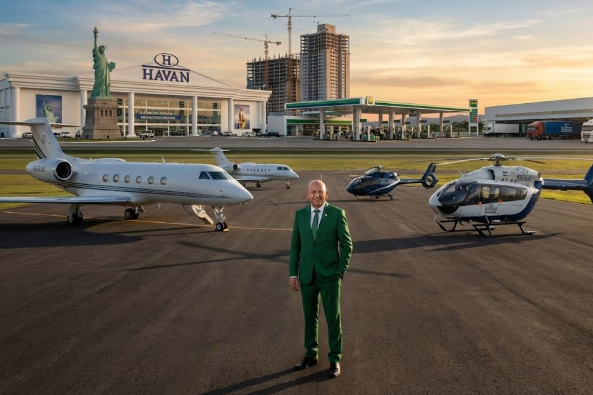 Luciano Hang multiplica patrimônio com investimento em Havan, jato e novos negócios que blindam a fortuna do empresário diante das crises.